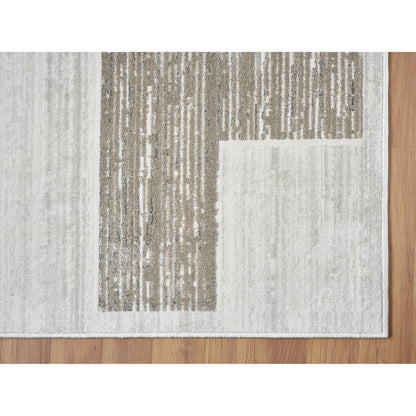 Ember Rug - EB2001 by Kalaty in grey. Made from polyester in a unique style.