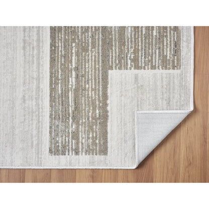 Ember Rug - EB2001 by Kalaty in grey. Made from polyester in a unique style.
