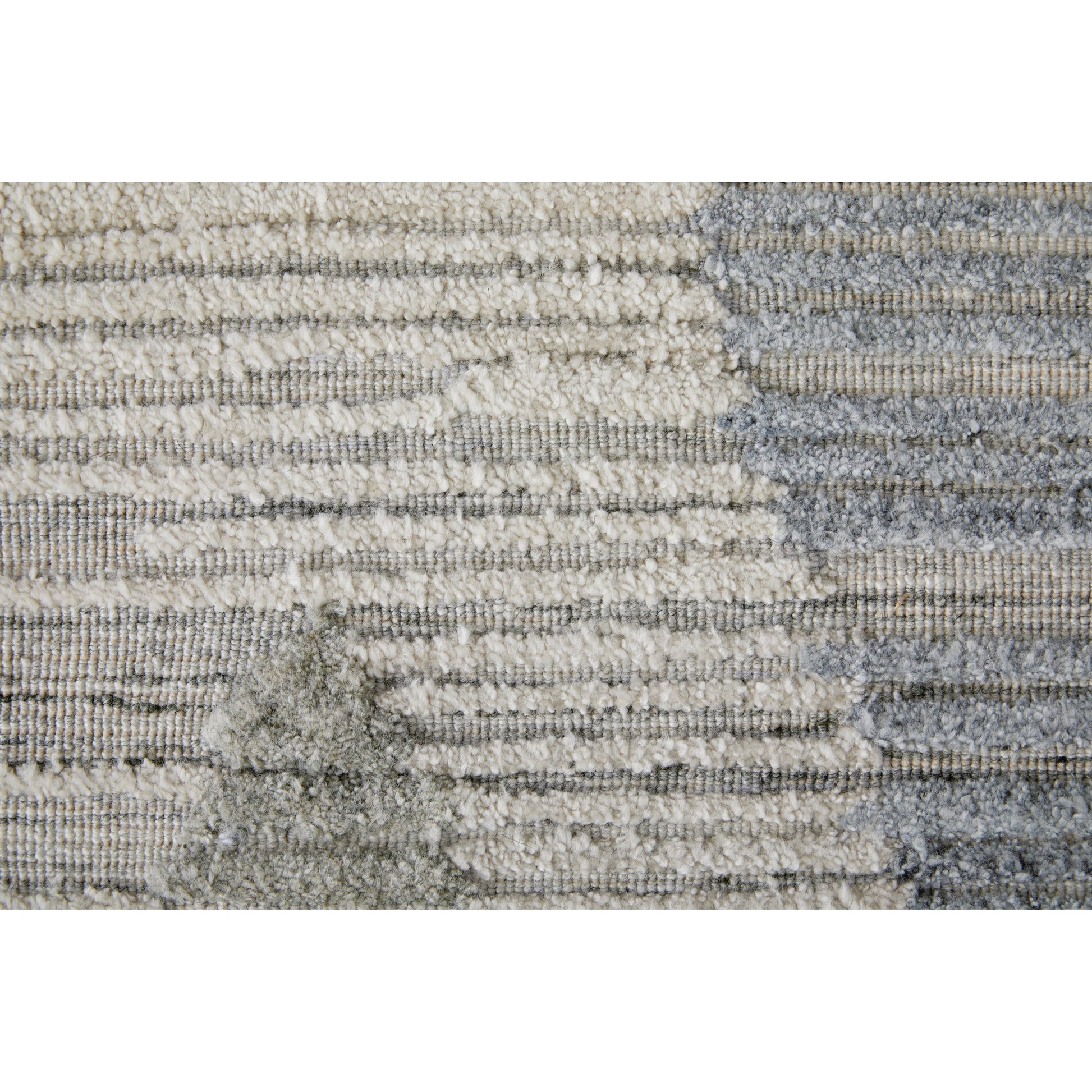 Elias Diamond Rug - ELS69FWF by Feizy in ivory, blue, brown. Made from viscose, wool in a unique style.