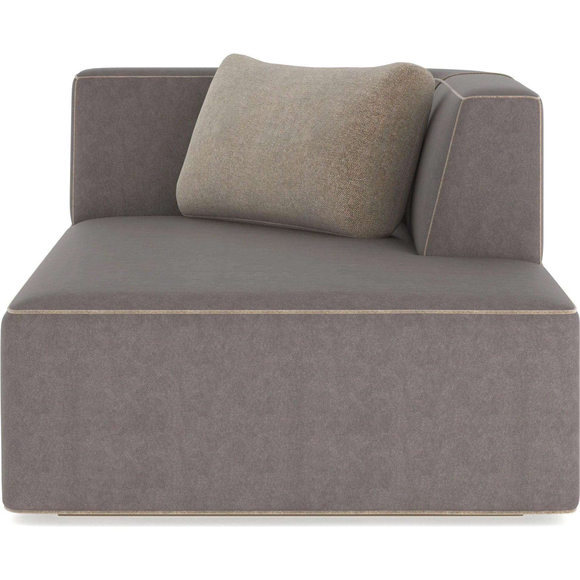 Marbella Chaise by Caracole in lucent bronze metallic paint. Made from unique in a transitional style.