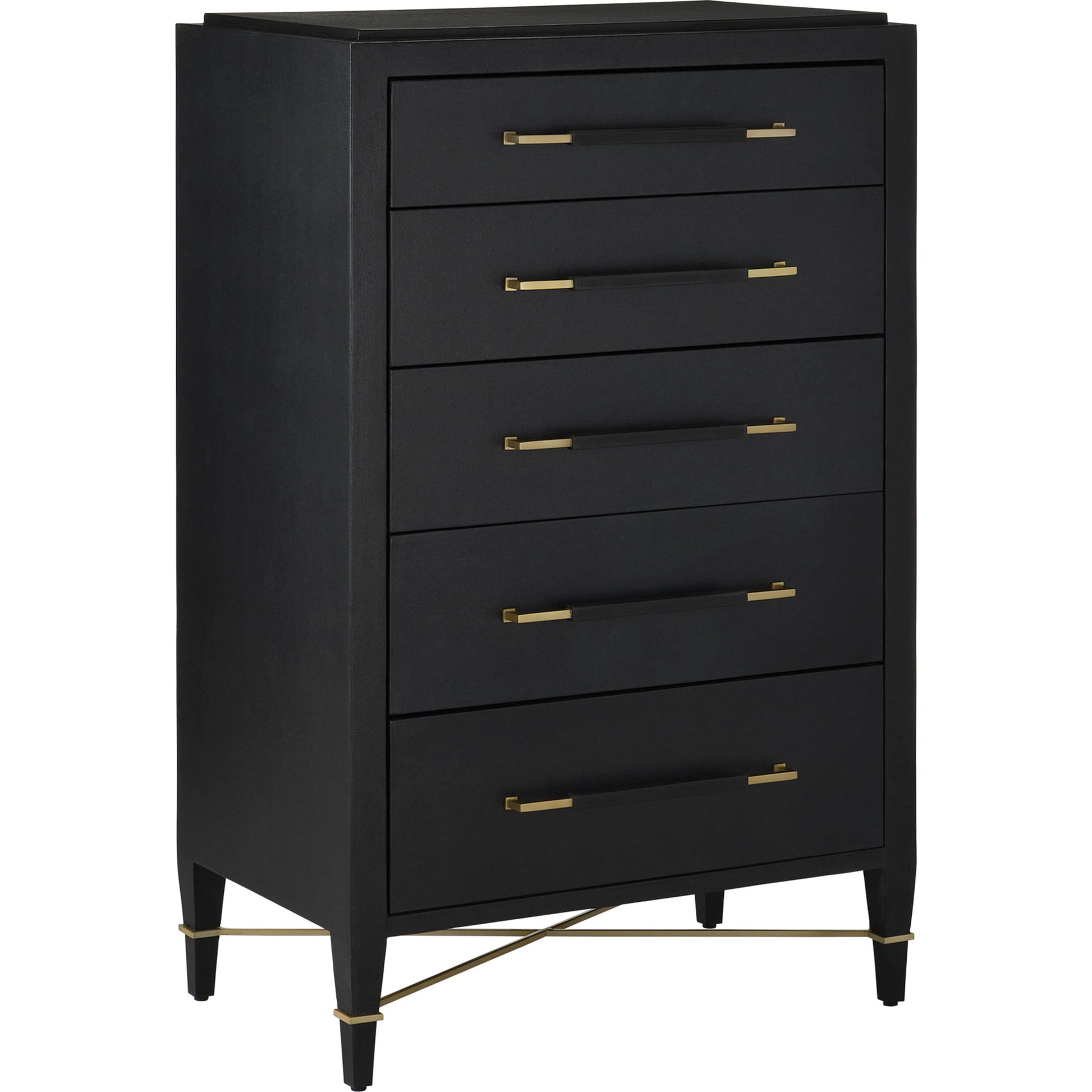 Verona Five-Drawer Chest by Currey and Company. Made from unique in a traditional style.