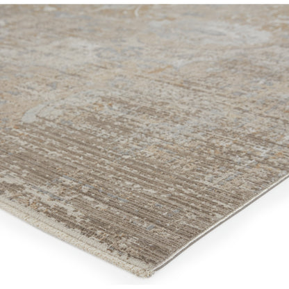 En Blanc EBC02 Rug by Jaipur Living in beige, white. Made from 70% shrink polyester, 30% viscose in a unique style.