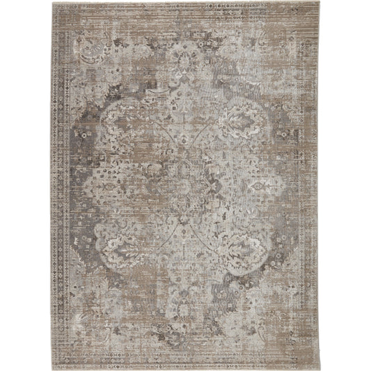 000 SI-1717739,SI-1717740,SI-1717741,SI-1781825 | Primary Silo | En Blanc EBC04 Rug by Jaipur Living in gray, ivory. Made from 60% shrink polyester, 40% viscose in a unique style.