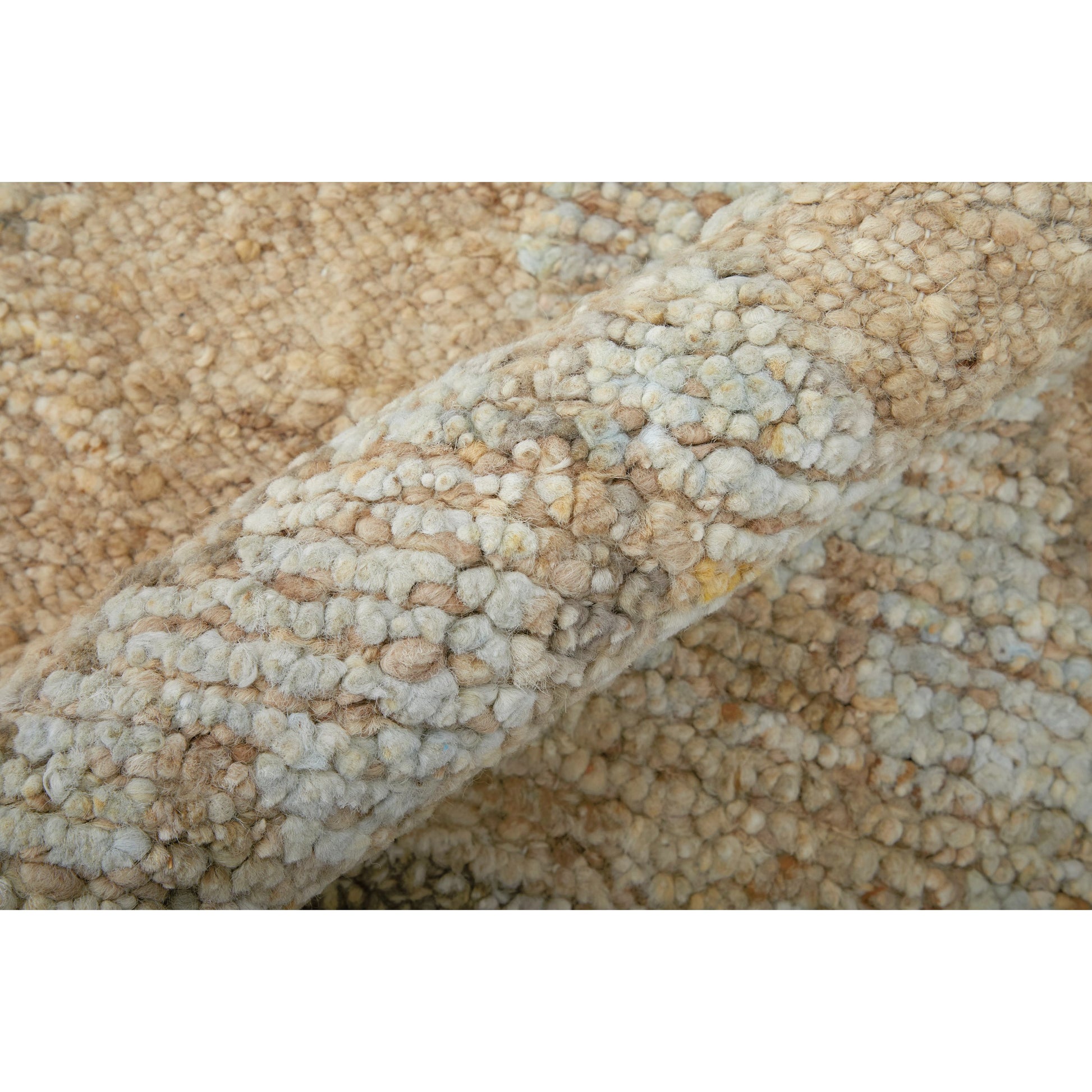 Grafton Traditional Ikat Rug - 69F8F by Feizy in tan, gray, ivory. Made from wool in a unique style.