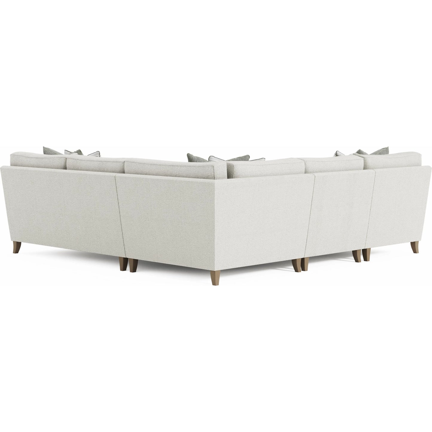 003 SI-2534142 | Additional Silo | Mila 4-PIECE Fabric Sectional by Bernhardt in white. Made from fabric in a unique style.