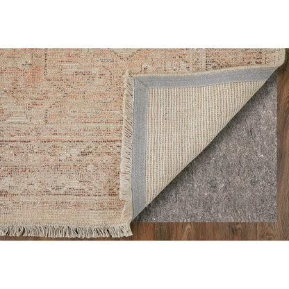 Caldwell Rug - 8798977F by Feizy in orange, tan, ivory. Made from wool, viscose in a unique style.