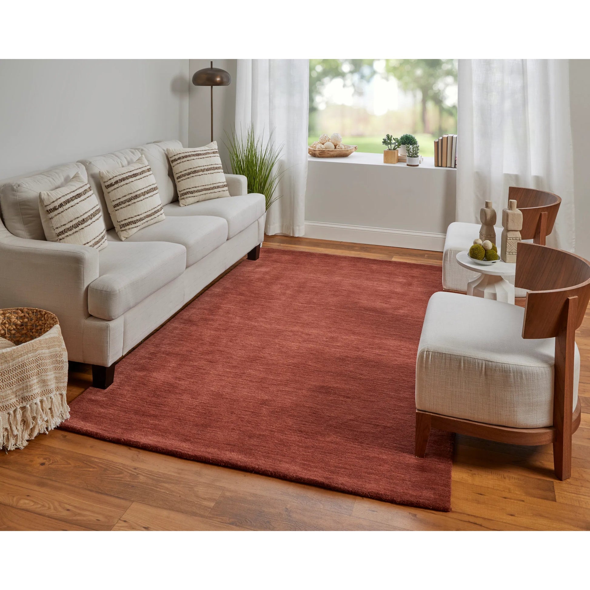 Luna Solid Rug - 8049F by Feizy. Made from wool in a unique style.