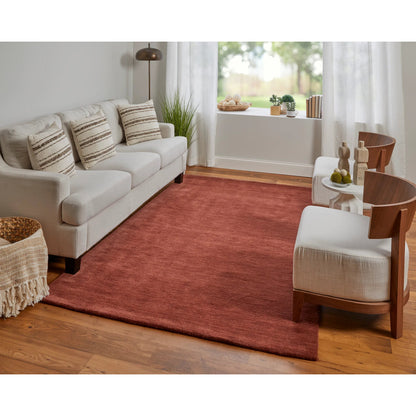 Luna Solid Rug - 8049F by Feizy. Made from wool in a unique style.
