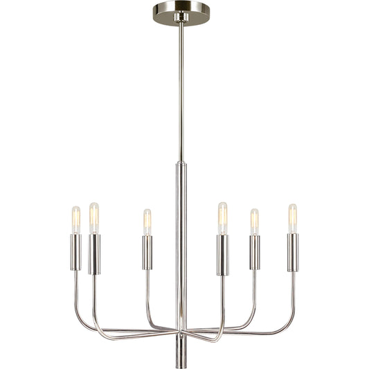 Brianna Small Chandelier by Visual Comfort & Co.. Made from steel in a unique style.