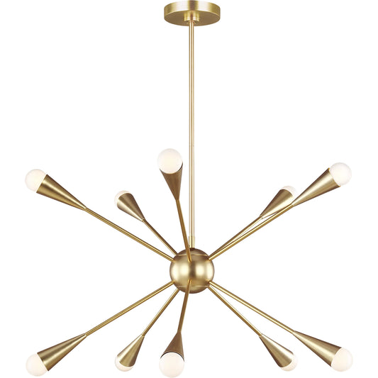 Jax Medium Chandelier by Visual Comfort & Co.. Made from steel in a unique style.