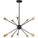 Jax Medium Chandelier by Visual Comfort & Co.. Made from steel in a modern style.