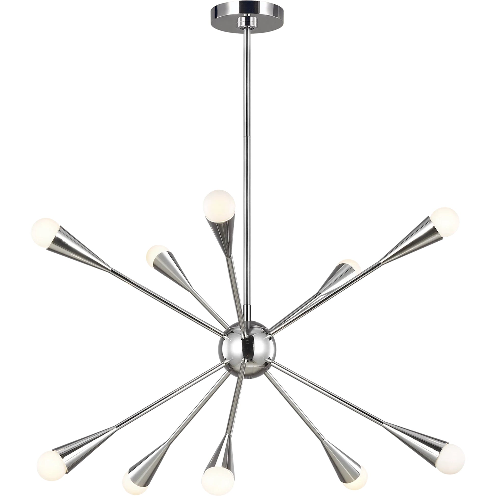 Jax Medium Chandelier by Visual Comfort & Co.. Made from steel in a modern style.
