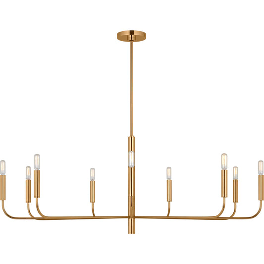 Brianna Wide Chandelier by Visual Comfort & Co.. Made from steel in a unique style.