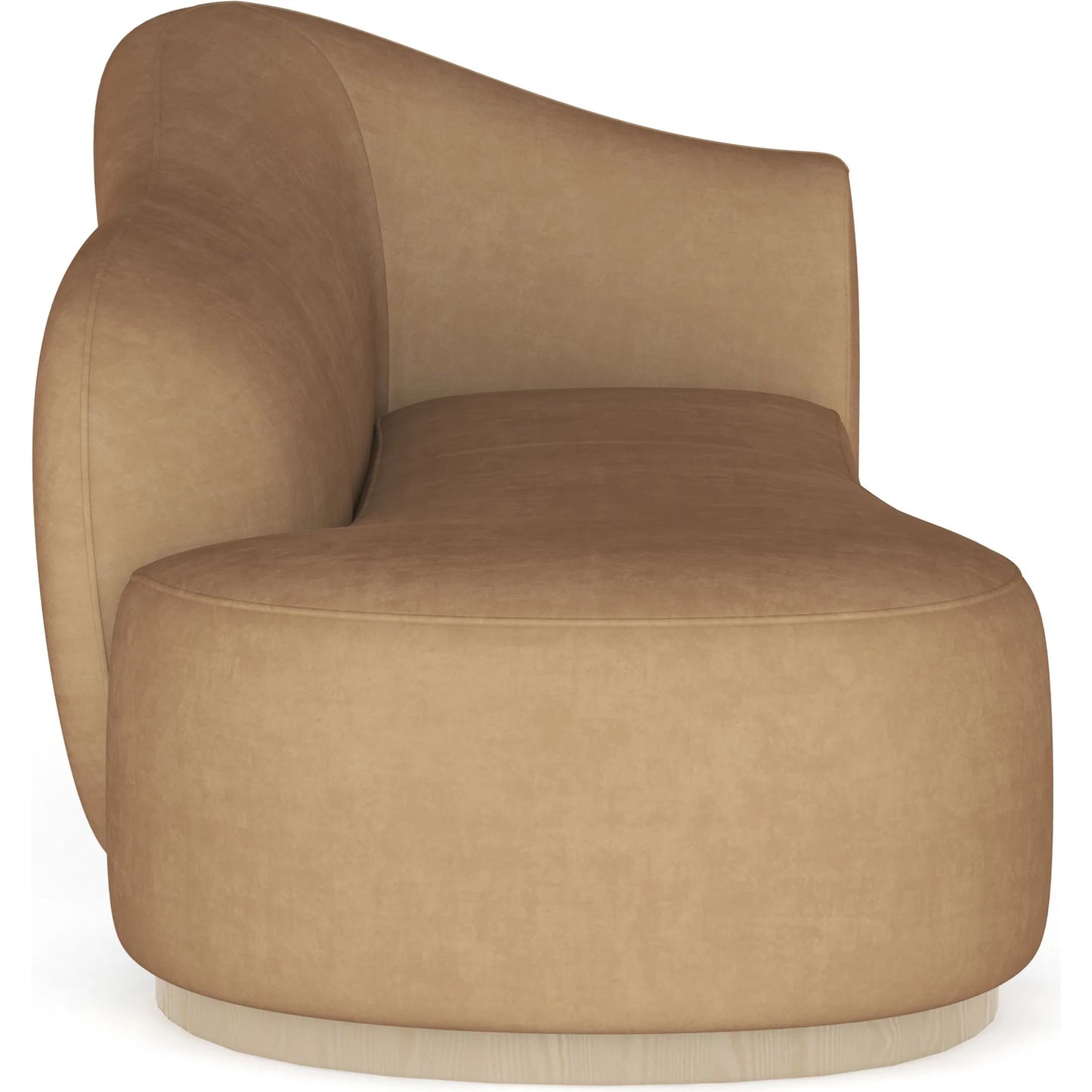 002 SI-2370785 | Additional Silo | Kalahari Chaise by Caracole in camel and sparkling argent. Made from unique in a transitional style.