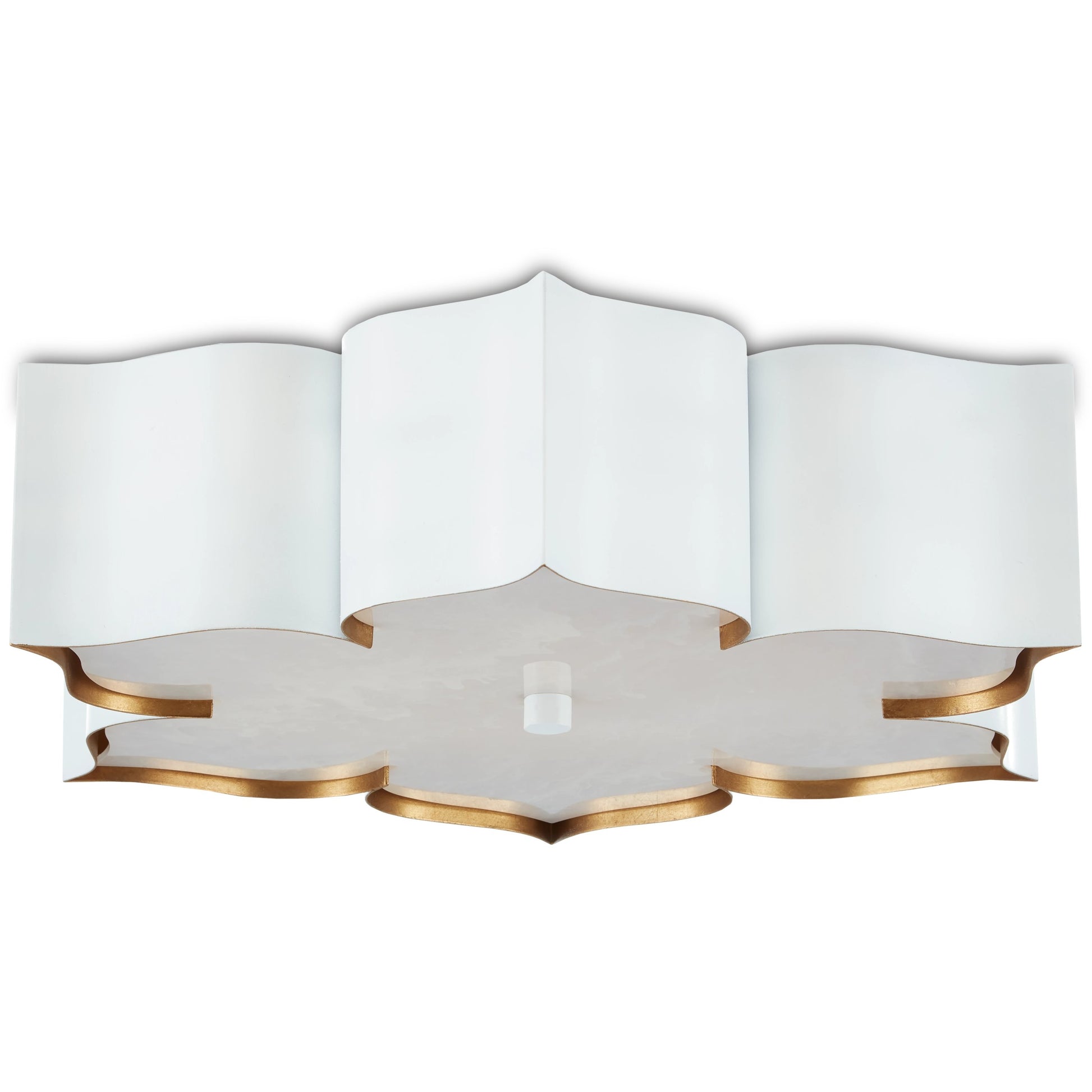Grand Lotus Flush Mount by Currey and Company. Made from unique in a modern style.