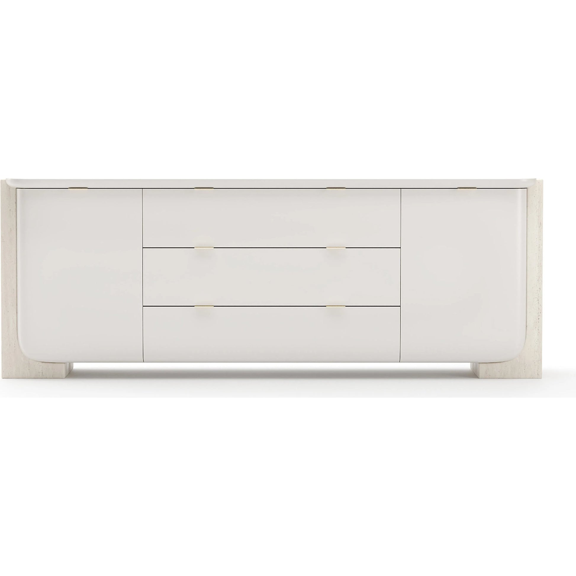 Overlap Sideboard by Caracole. Made from unique in a transitional style.