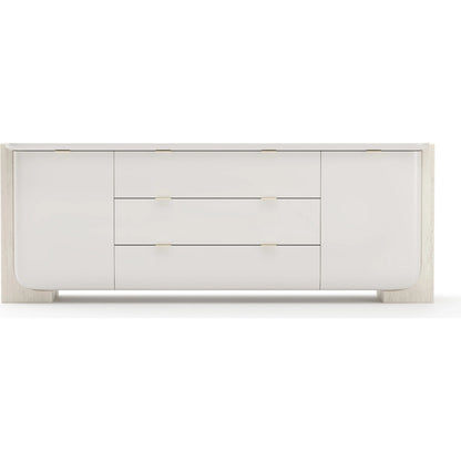 Overlap Sideboard by Caracole. Made from unique in a transitional style.