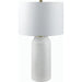 Eclat Table Lamp- 531724 by Livabliss. Made from ceramic, linen, polyester, iron in a modern style.