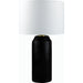 Eclat Table Lamp- 531724 by Livabliss. Made from ceramic, linen, polyester, iron in a modern style.