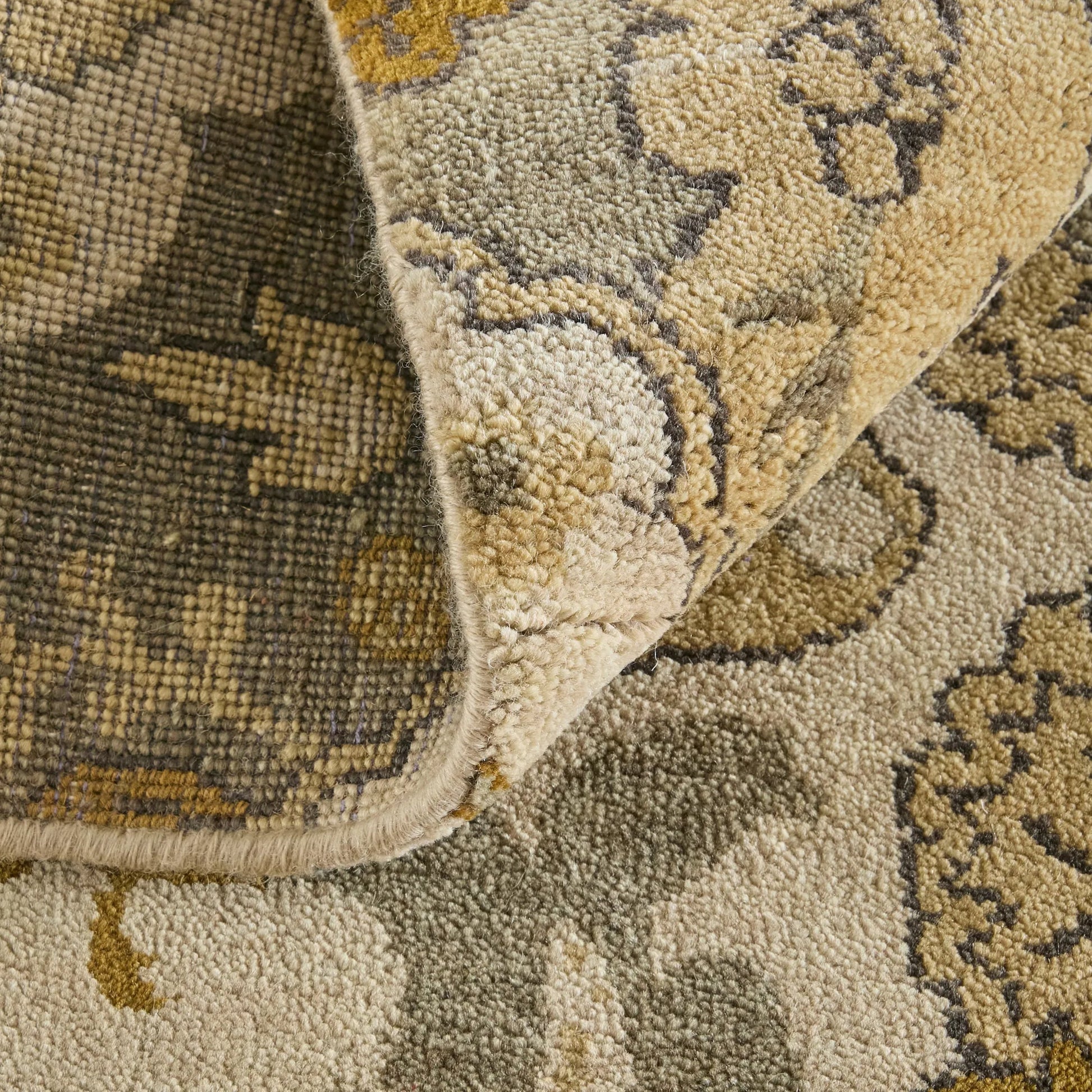 Vivendi Premium Wool Rug - 6402F by Feizy in ivory, gold. Made from wool in a unique style.