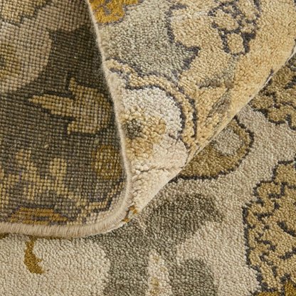 Vivendi Premium Wool Rug - 6402F by Feizy in ivory, gold. Made from wool in a unique style.