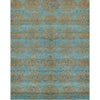 Blue, Green, Taupe / 2' x 3'