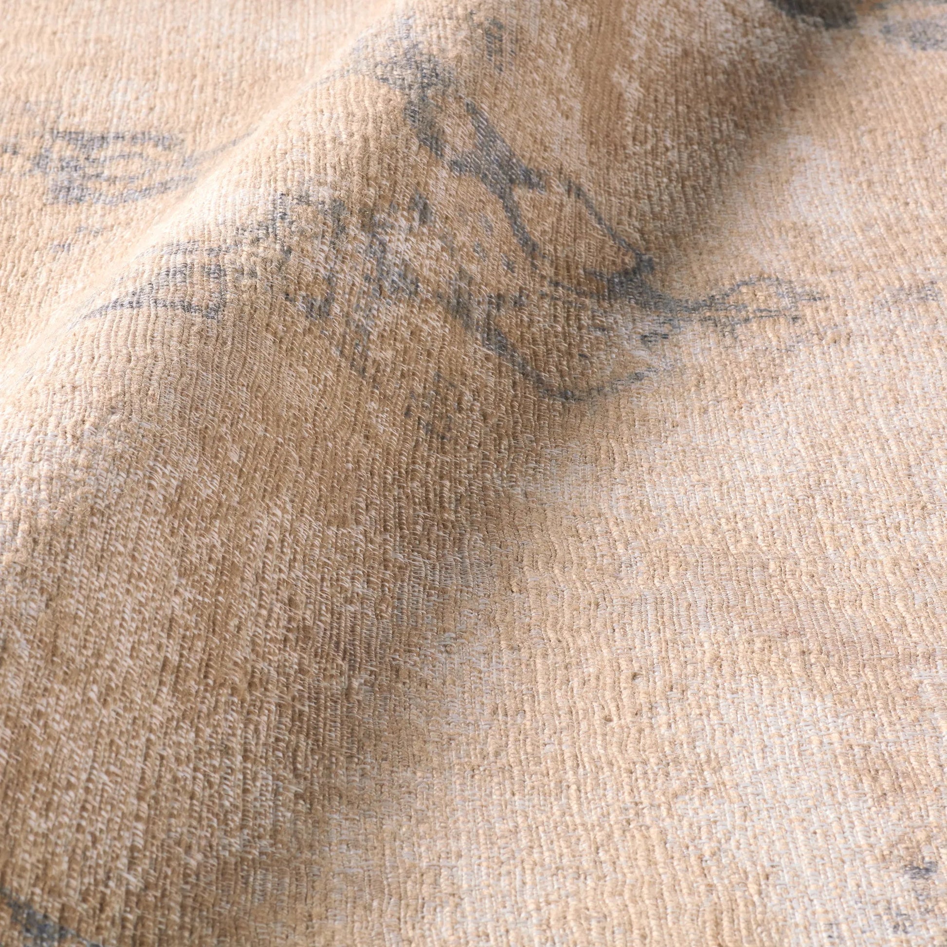 Edage EDA02 Rug by Jaipur Living in tan, slate. Made from 70% jute, 30% polyester in a unique style.