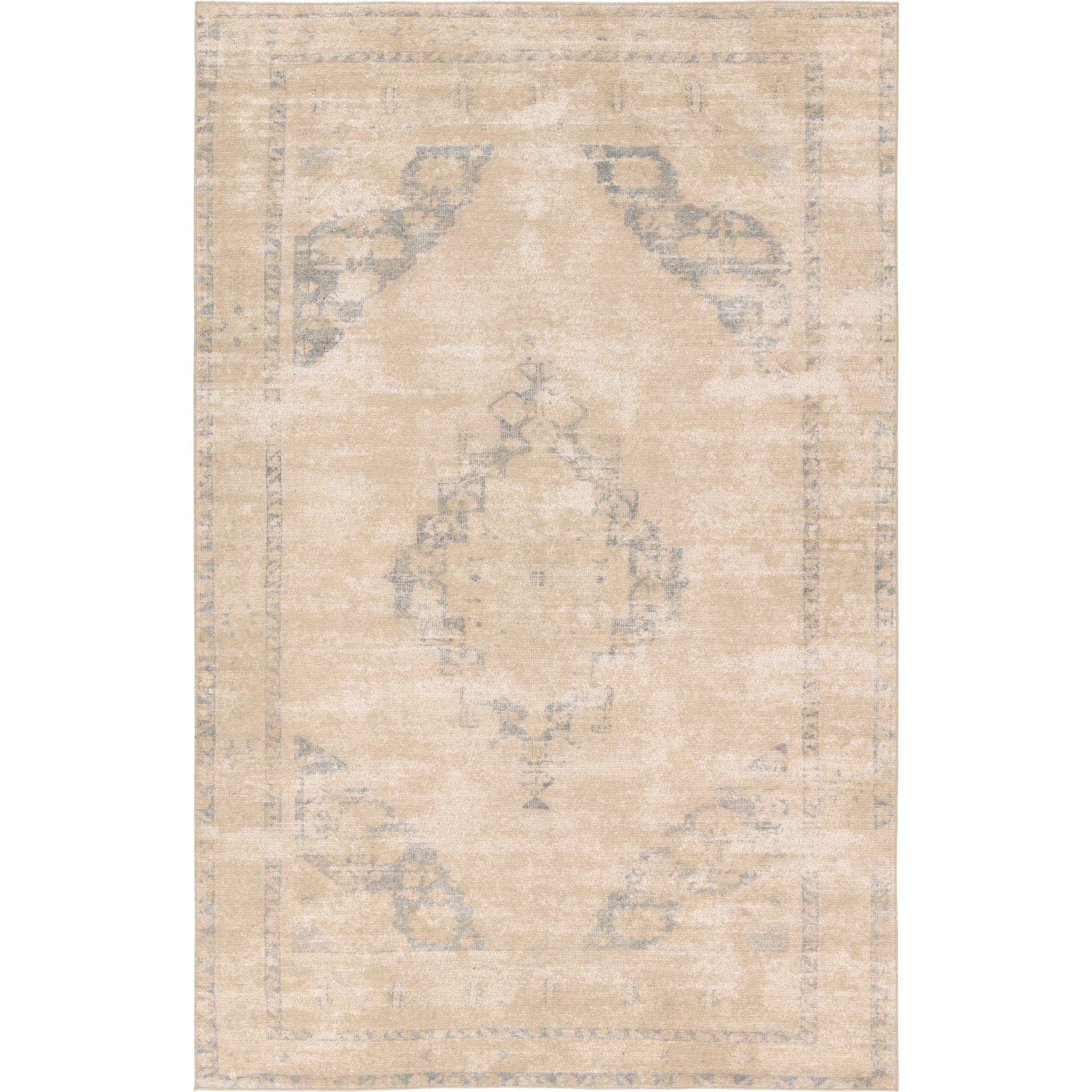 Edage EDA02 Rug by Jaipur Living in tan, slate. Made from 70% jute, 30% polyester in a unique style.