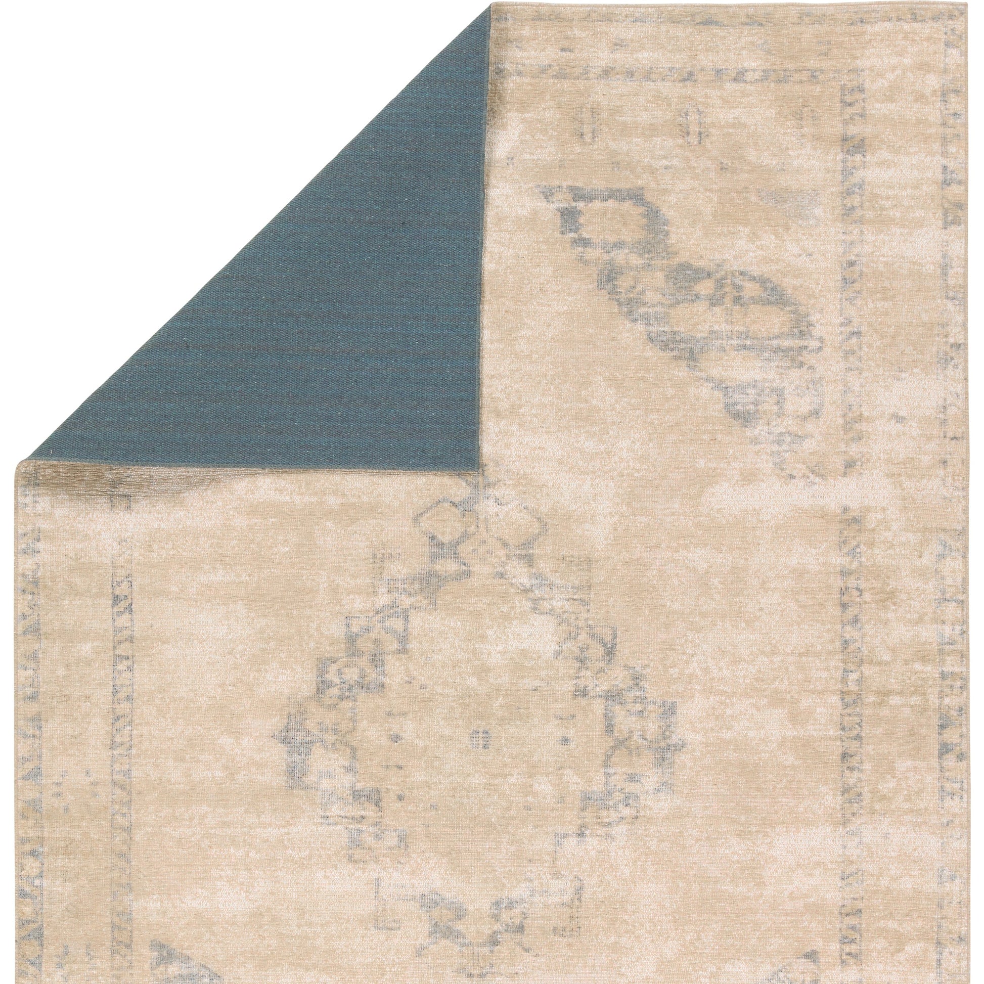 Edage EDA02 Rug by Jaipur Living in tan, slate. Made from 70% jute, 30% polyester in a unique style.