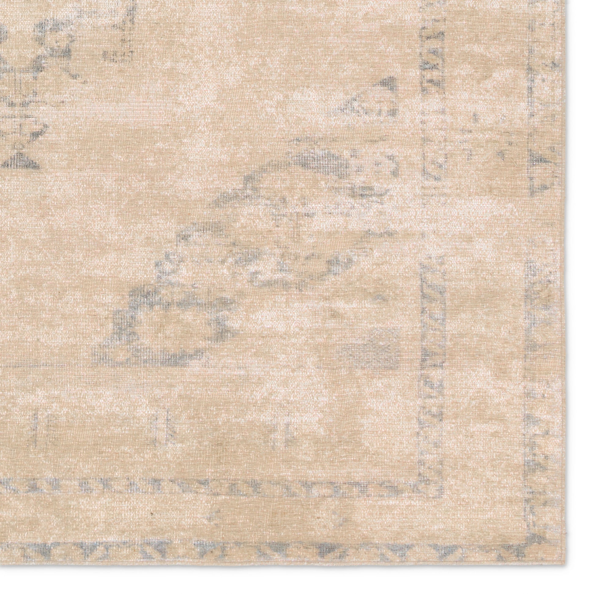 Edage Sibit EDA02 Rug by Vibe by Jaipur Living in tan, slate. Made from 70% jute, 30% polyester in a unique style.