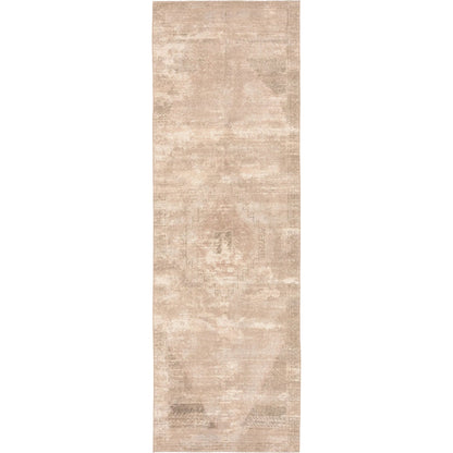 Edage EDA03 Rug by Jaipur Living in tan, green. Made from 70% jute, 30% polyester in a unique style.