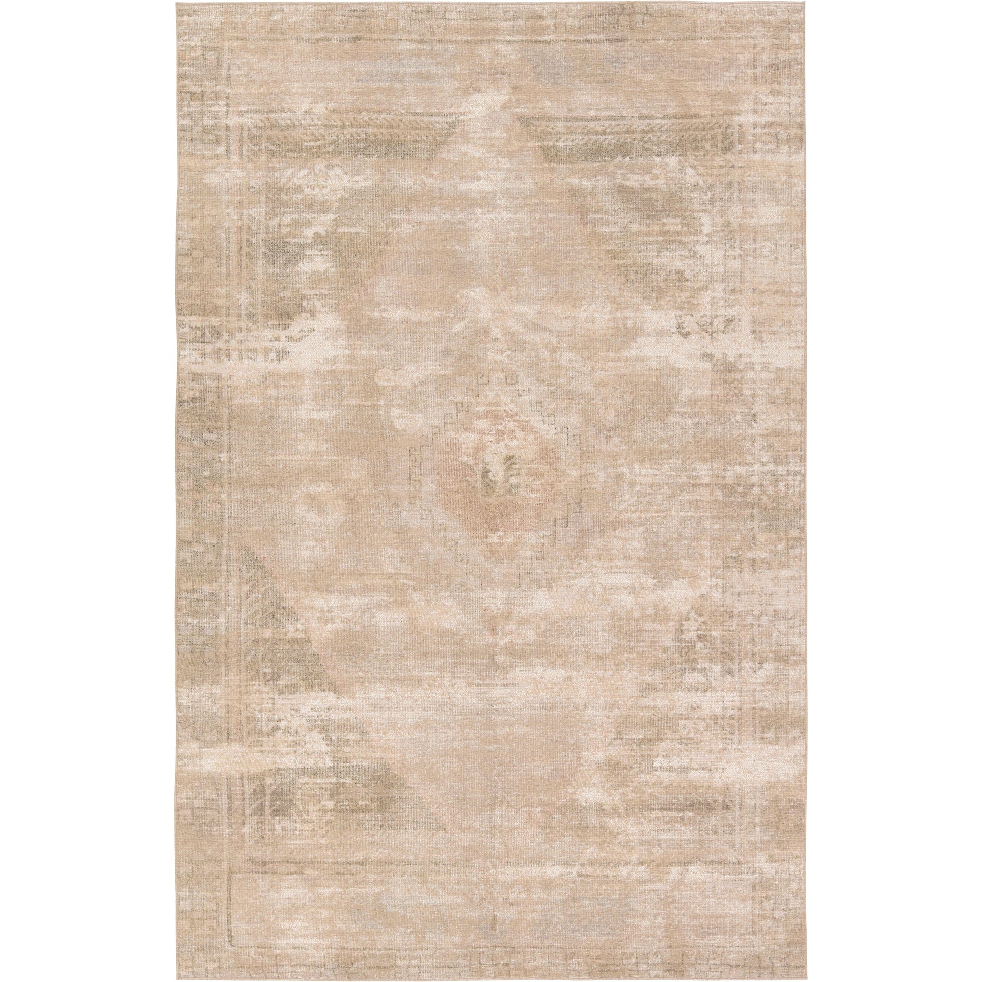 Edage Cadent EDA03 Rug by Vibe by Jaipur Living in tan, green. Made from 70% jute, 30% polyester in a unique style.