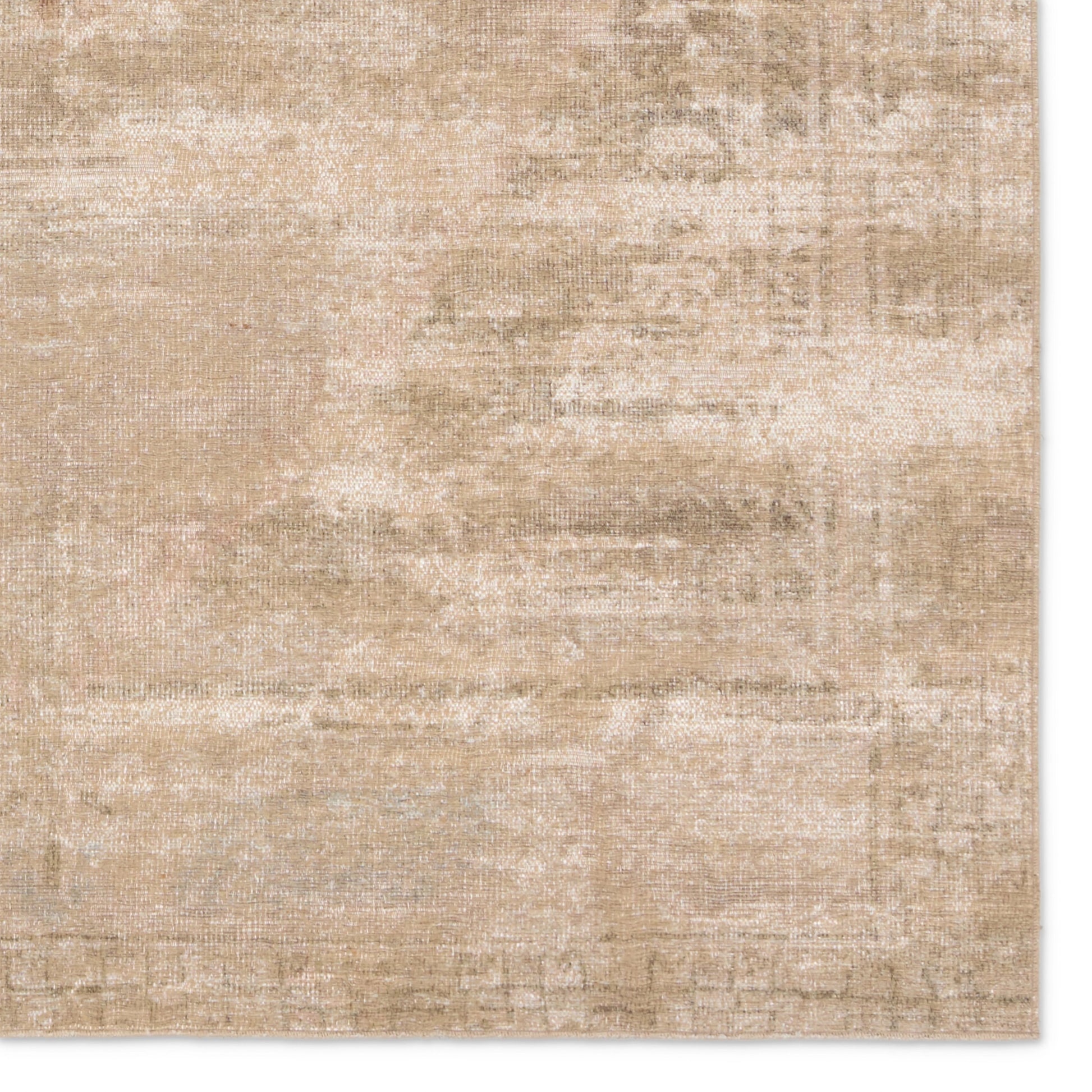 Edage Cadent EDA03 Rug by Vibe by Jaipur Living in tan, green. Made from 70% jute, 30% polyester in a unique style.
