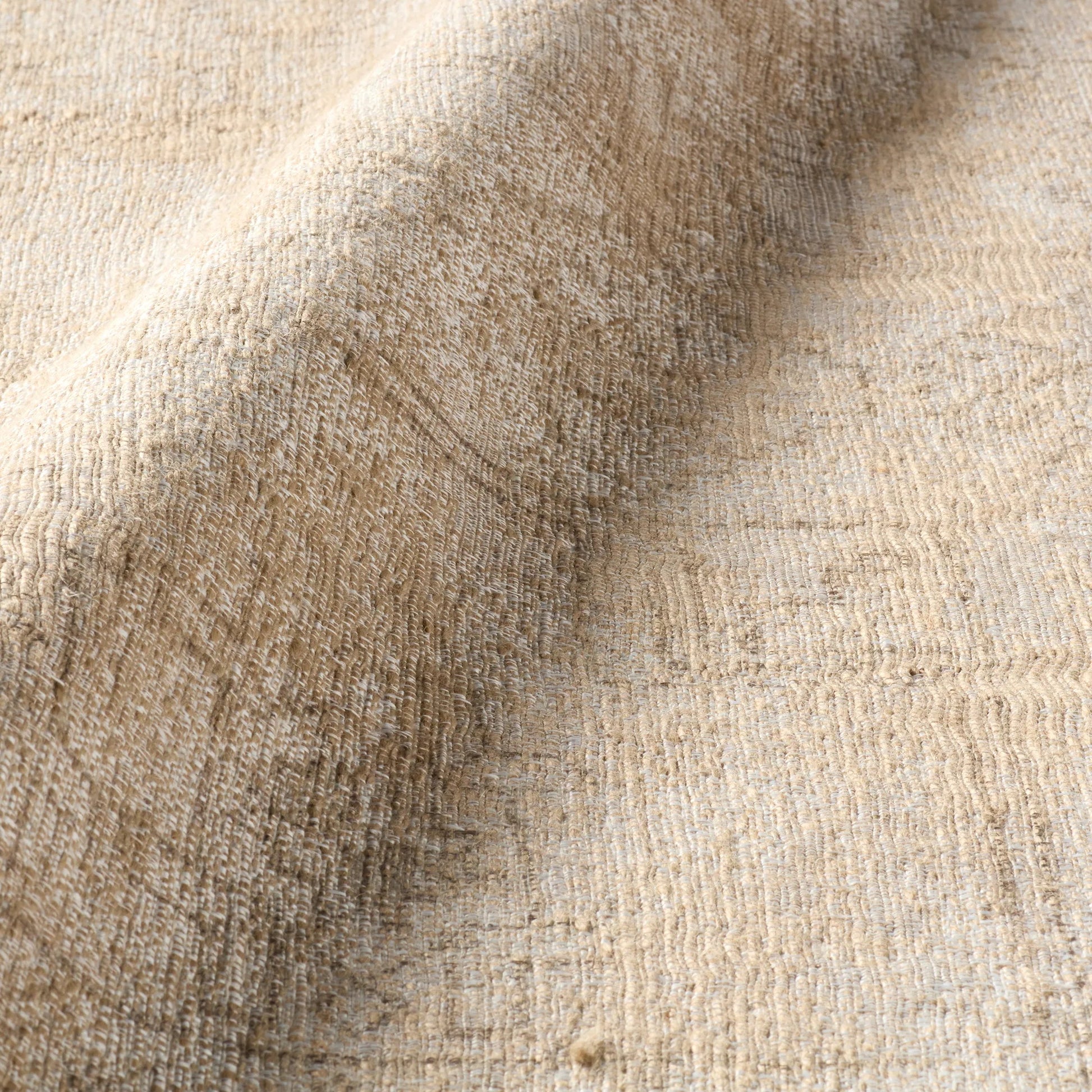 Edage Tegona EDA04 Rug by Vibe by Jaipur Living in tan, cream. Made from 70% jute, 30% polyester in a unique style.