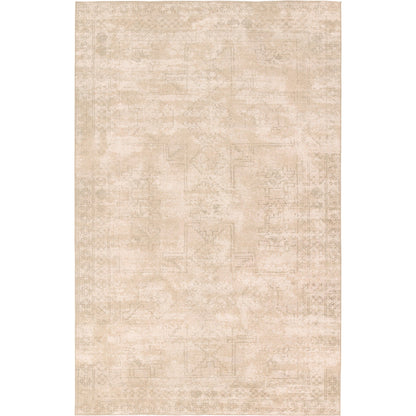 Edage Tegona EDA04 Rug by Vibe by Jaipur Living in tan, cream. Made from 70% jute, 30% polyester in a unique style.