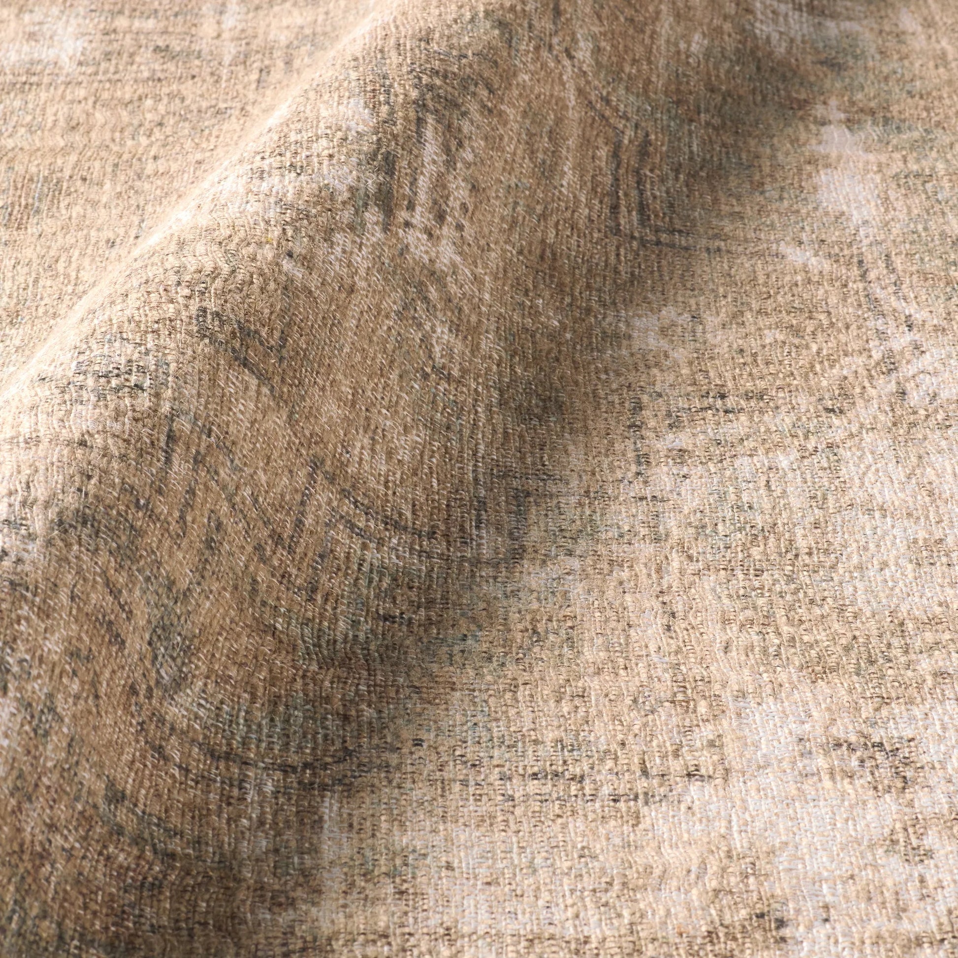 Edage Leshni EDA05 Rug by Vibe by Jaipur Living in tan, sage. Made from 70% jute, 30% polyester in a unique style.
