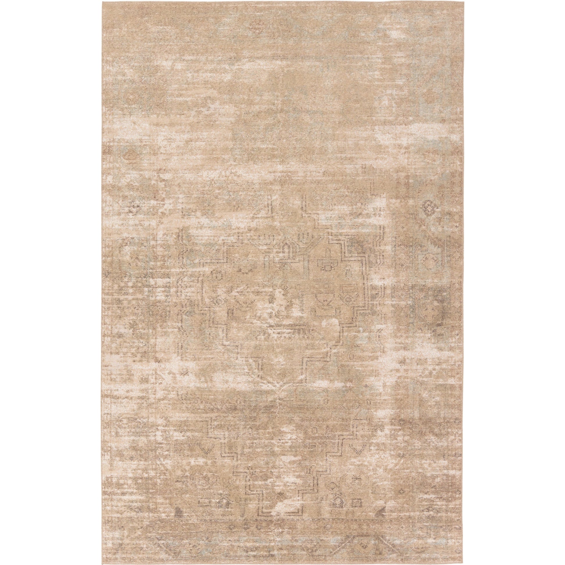 Edage Leshni EDA05 Rug by Vibe by Jaipur Living in tan, sage. Made from 70% jute, 30% polyester in a unique style.