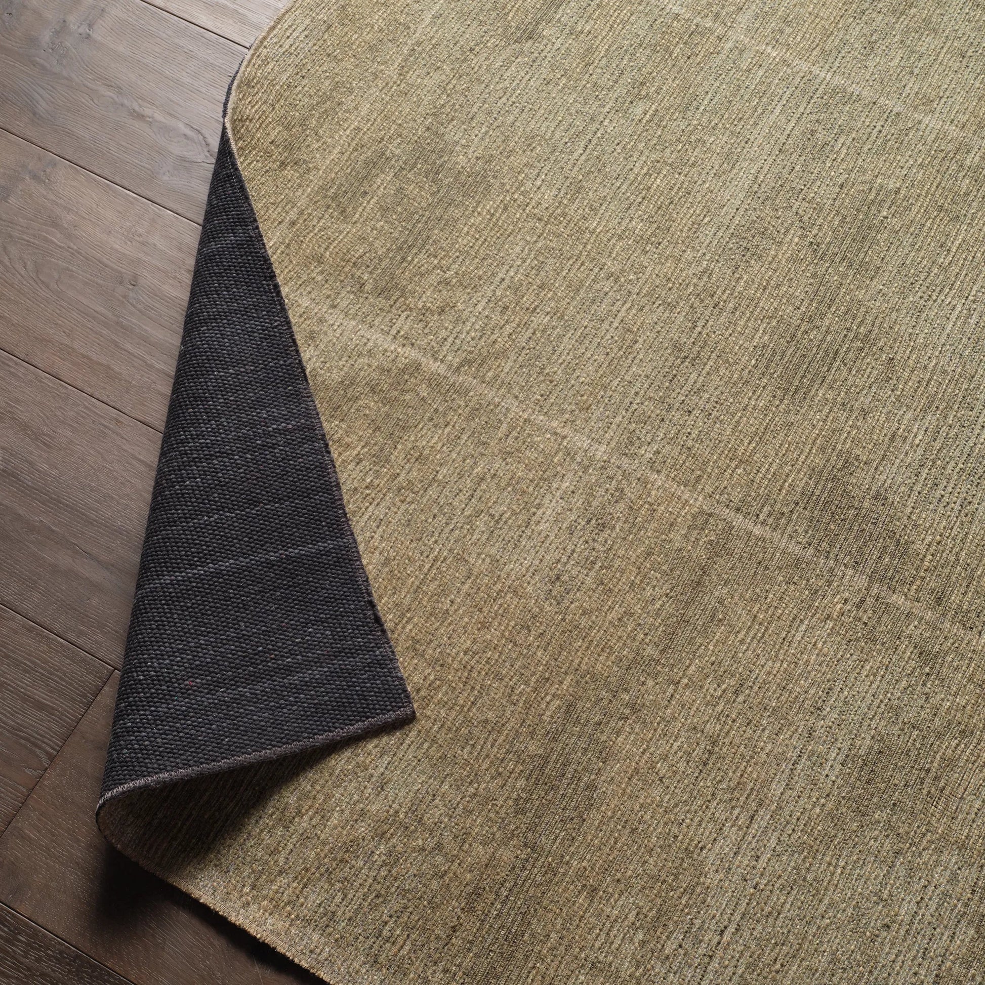 Edage EDA06 Rug by Jaipur Living in green, brown. Made from 70% jute, 30% polyester in a unique style.