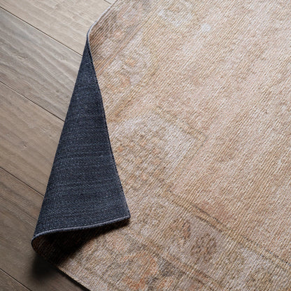 Edage EDA07 Rug by Jaipur Living in tan, sage, dark brown, cream. Made from 70% jute, 30% polyester in a unique style.