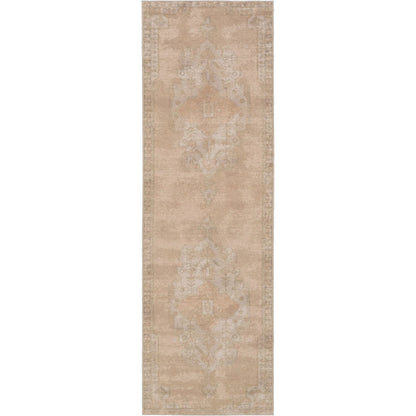 Edage EDA07 Rug by Jaipur Living in tan, sage, dark brown, cream. Made from 70% jute, 30% polyester in a unique style.