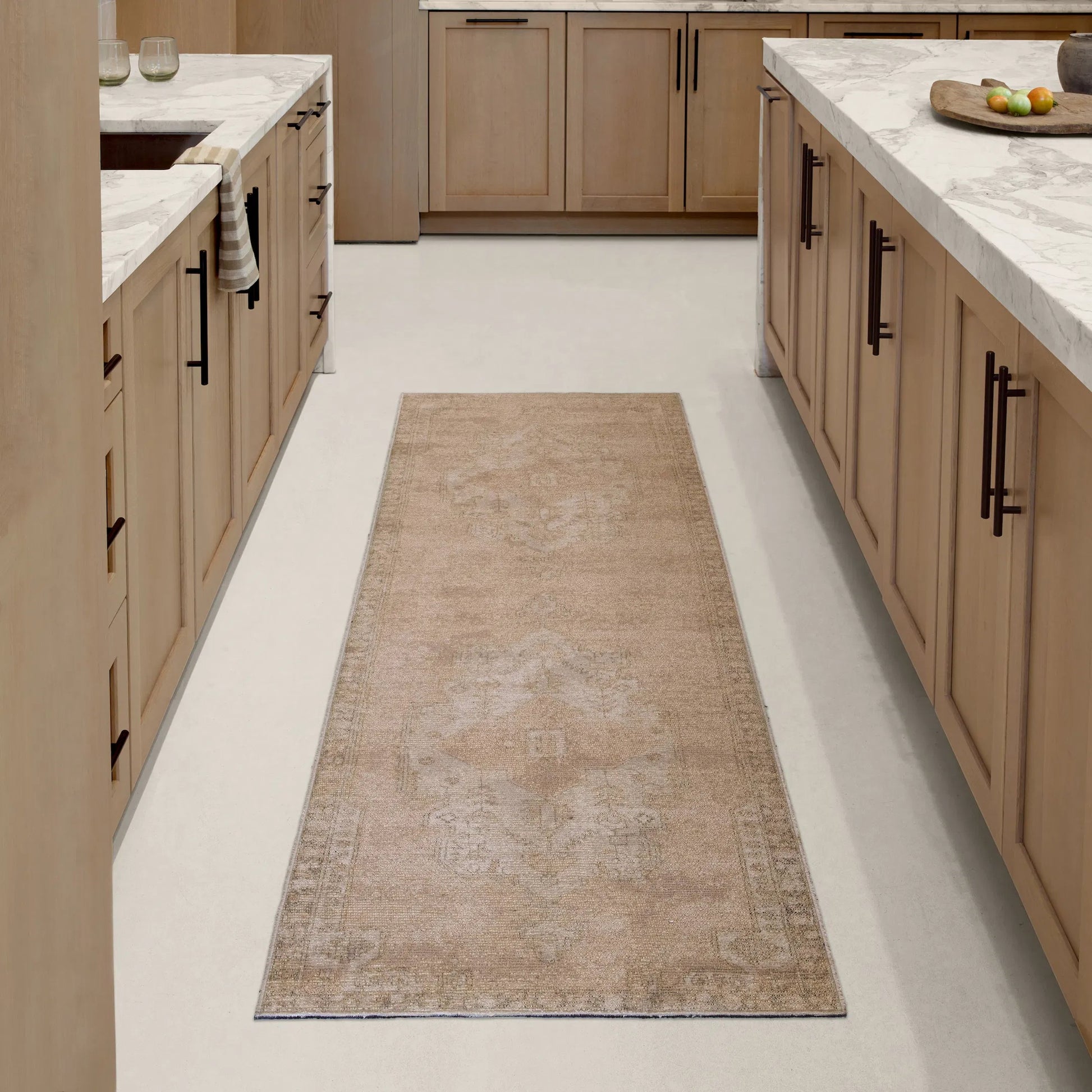 Edage EDA07 Rug by Jaipur Living in tan, sage, dark brown, cream. Made from 70% jute, 30% polyester in a unique style.