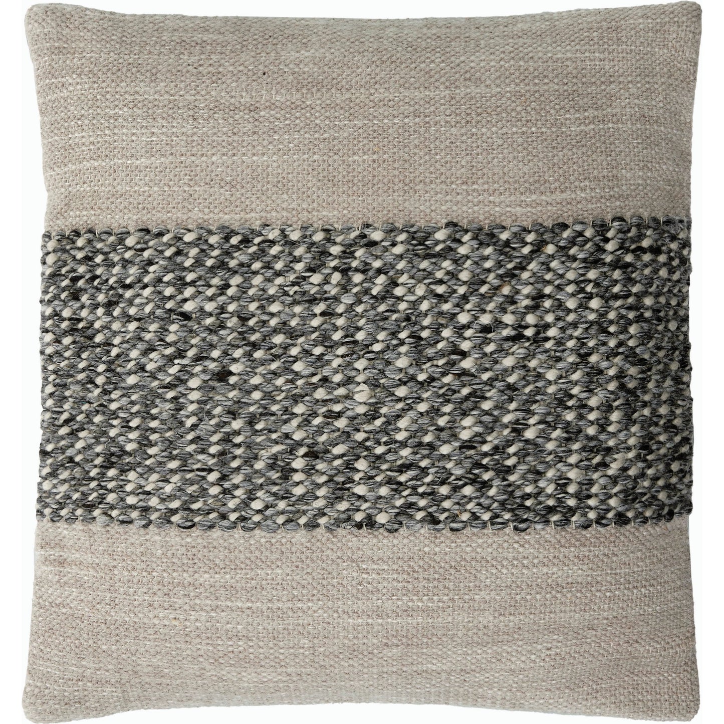 003 SI-2163374,SI-2163375 | Primary Silo | Edward Accent Pillow - 487392 by Surya in beige, charcoal, ivory, slate gray. Made from polyester, cotton in a modern style.