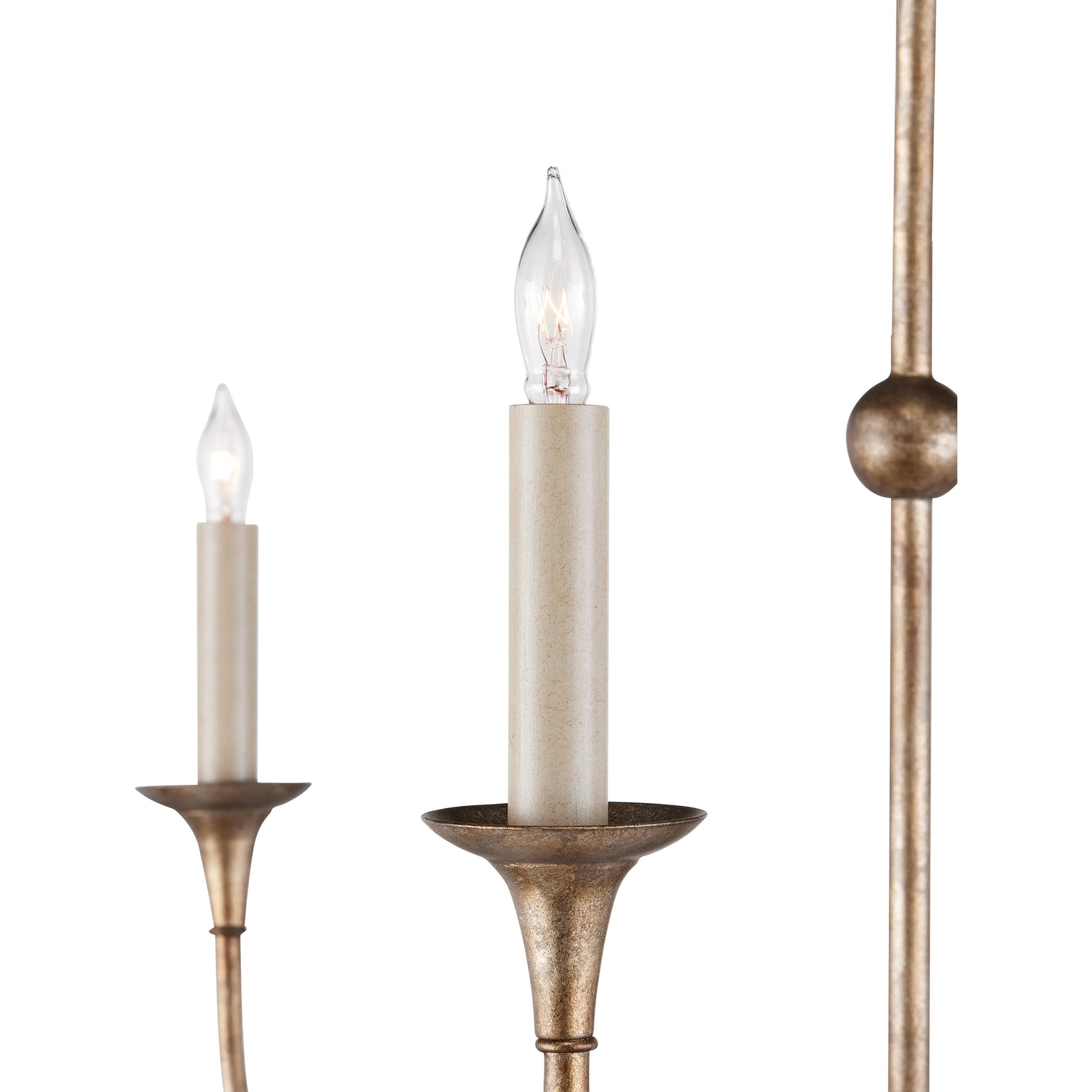 Nottaway Grande Chandelier by Currey and Company. Made from wrought iron in a traditional style.