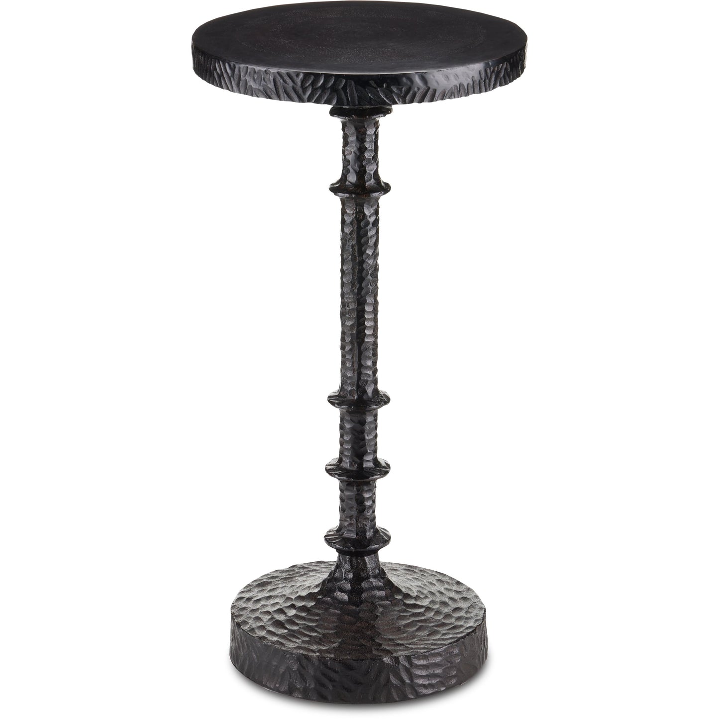 001 SI-1923917 | Primary Silo | Gallo Accent Table by Currey and Company in bronze. Made from cast aluminum in a modern style.