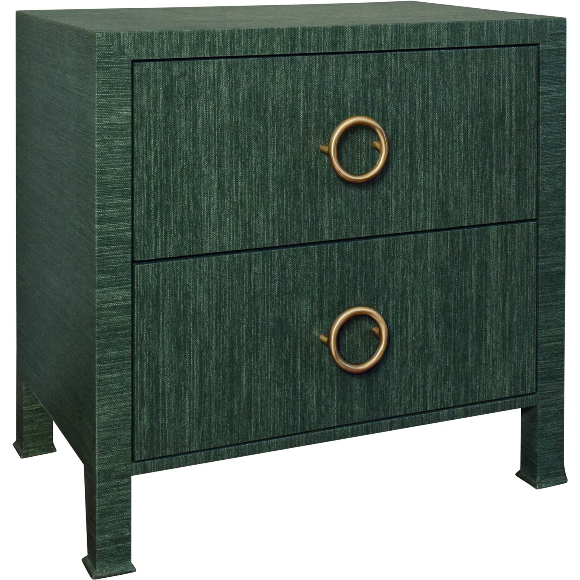 Edelman Two Drawer Side Table by Worlds Away. Made from unique in a unique style.