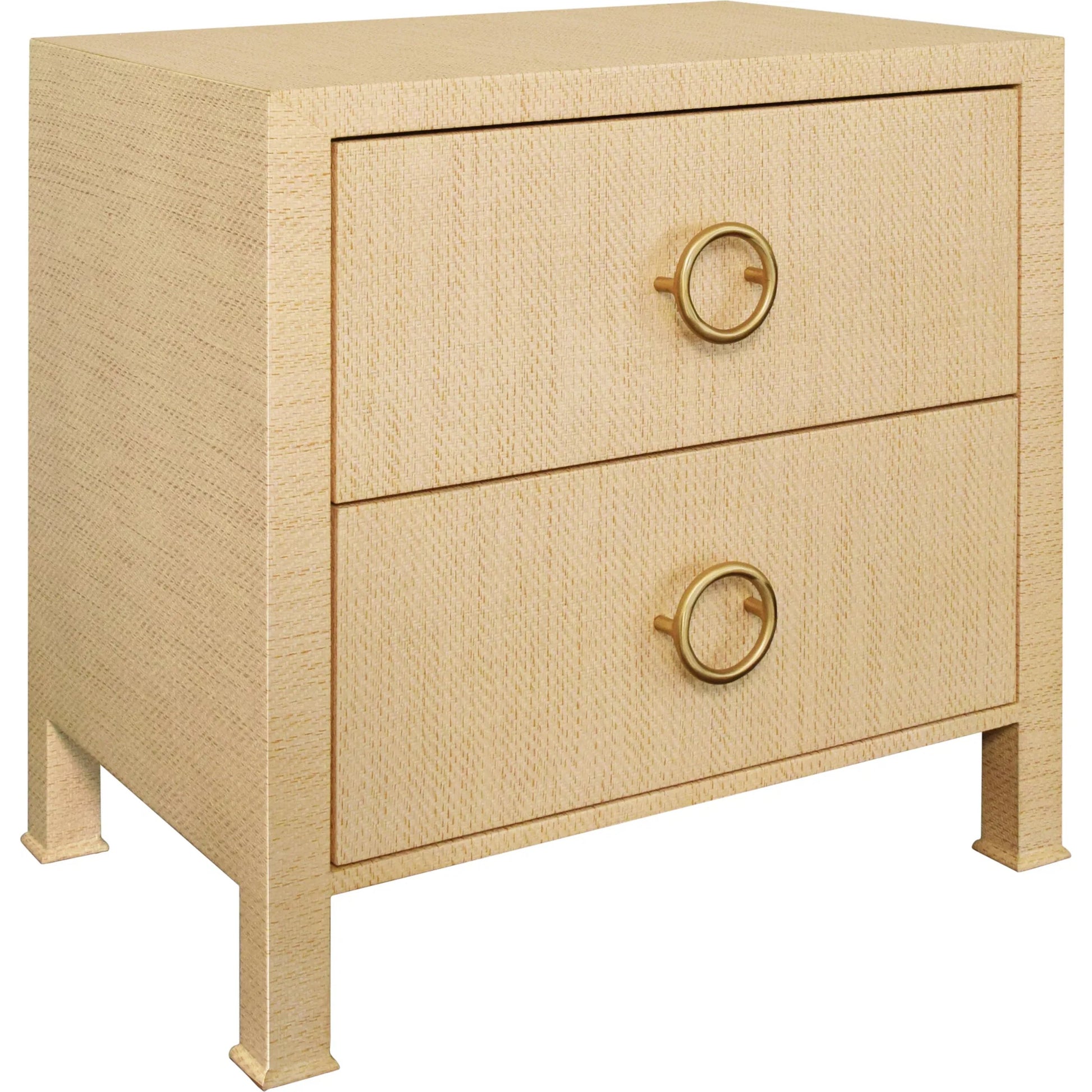 Edelman Two Drawer Side Table by Worlds Away. Made from unique in a unique style.