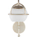 Edmund - 18887 by Surya in white frosted powder coated glass. Made from fixture: metal, glass in a traditional style.