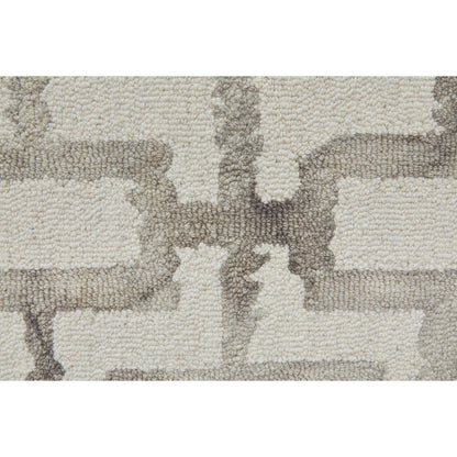 Lorrain Geometric Rug - 8919F by Feizy. Made from wool in a unique style.