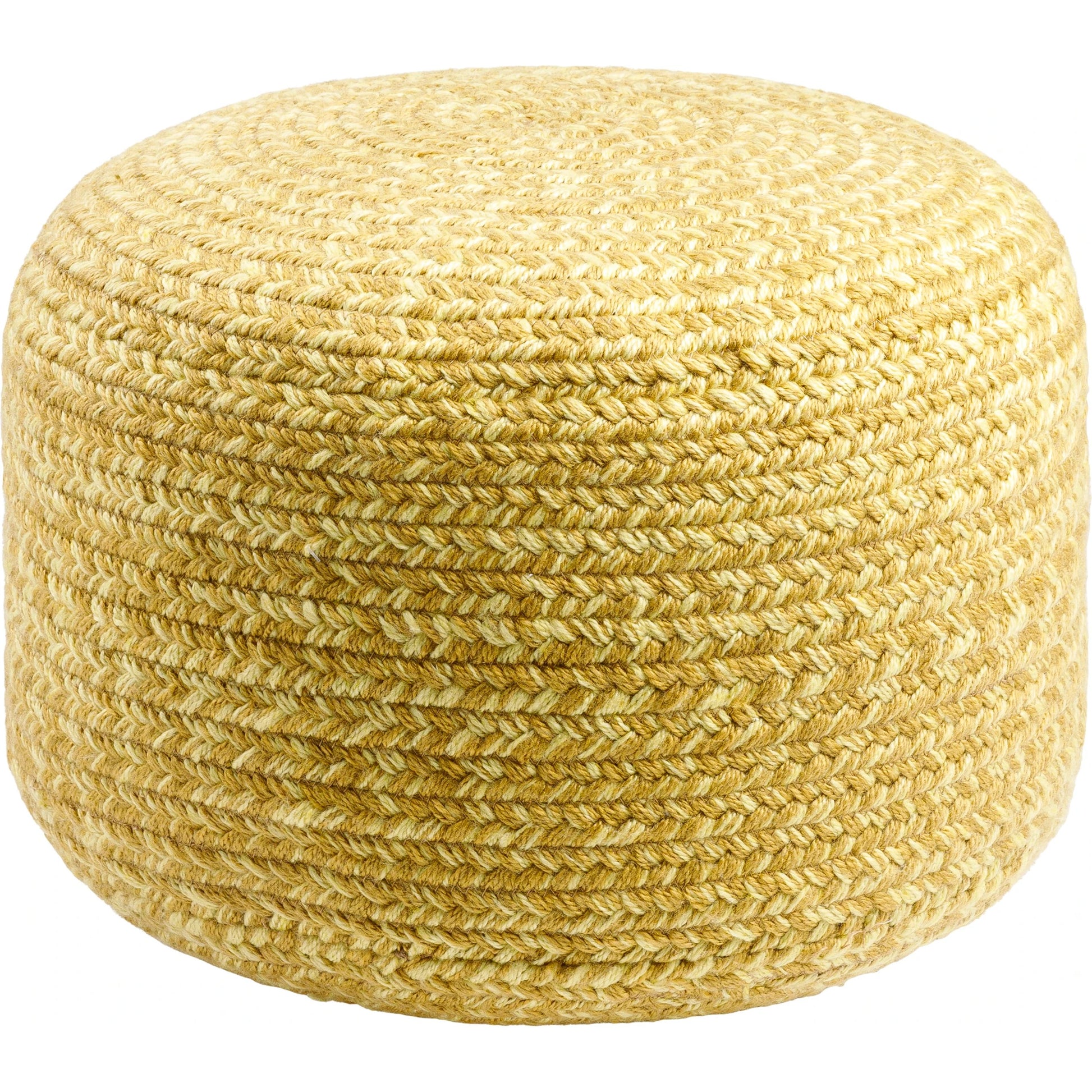 Entwined Indoor/Outdoor Throw by Livabliss. Made from top: 100% recycled pet yarn, bottom: 100% recycled pet yarn, fill: 96% polybeads, 4% polyester, polyfill in a cottage & farmhouse style.