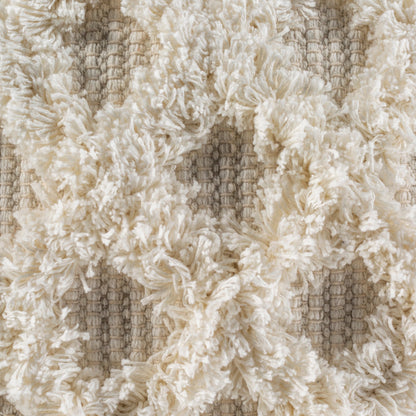 Edric Pillow - 13533 by Livabliss in ivory, white. Made from 100% cotton in a eclectic & global style.